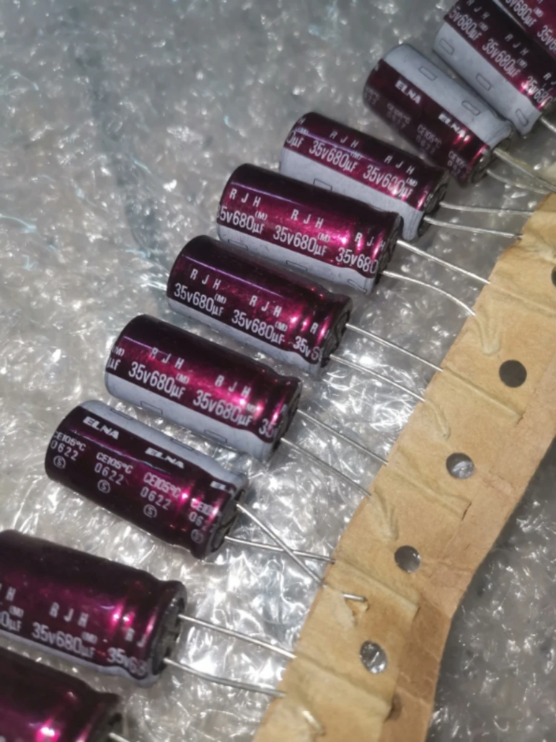 

30pcs/lot Original ELNA RJH series high frequency low internal resistance audio aluminum electrolytic capacitors free shipping