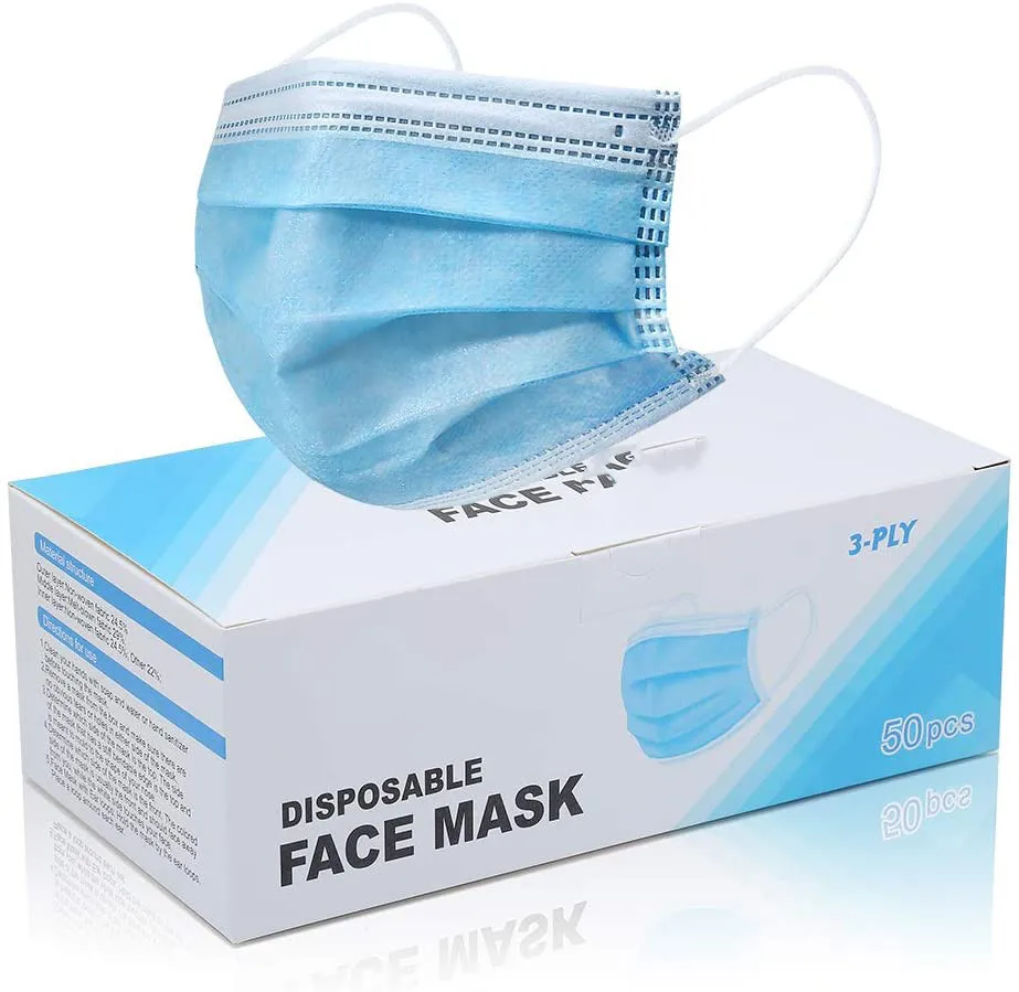 

В наличии 50 шт. одноразовая маска для лица Denta промышленная 3-слойная Ушная петля Регулируемая многоразовая маска для лица индивидуальная ту...