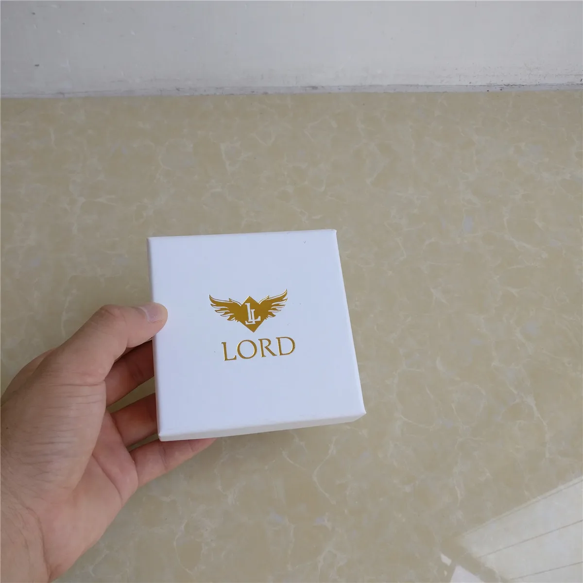 Оптовая продажа 200 шт./лот белые подарочные коробки для ювелирных изделий с