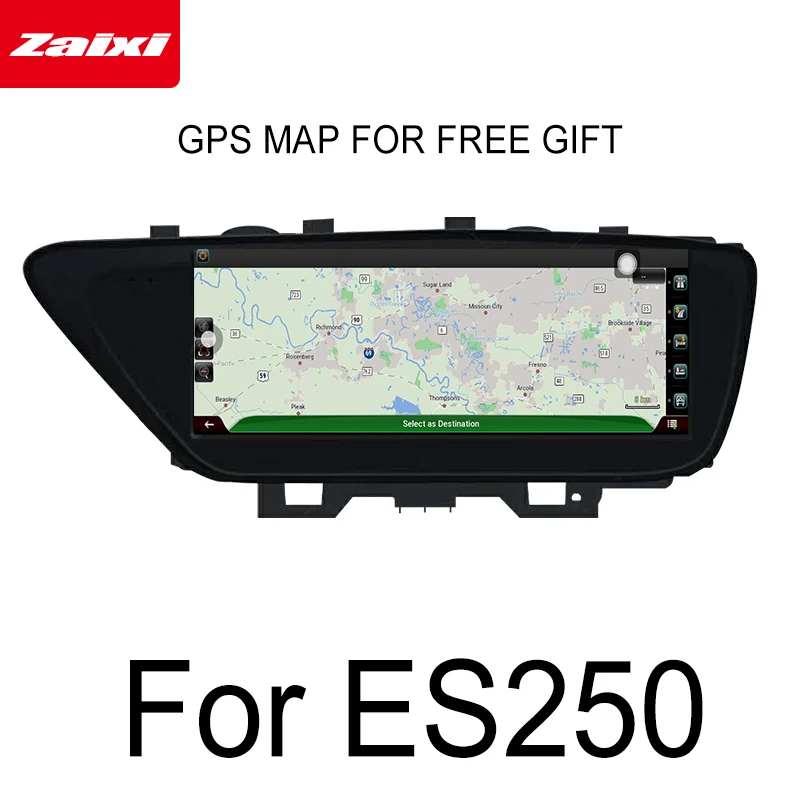 ZaiXi Android озу для Lexus ES 250 ES250 2014 ~ 2017 GPS сенсорный экран мультимедийный плеер стерео