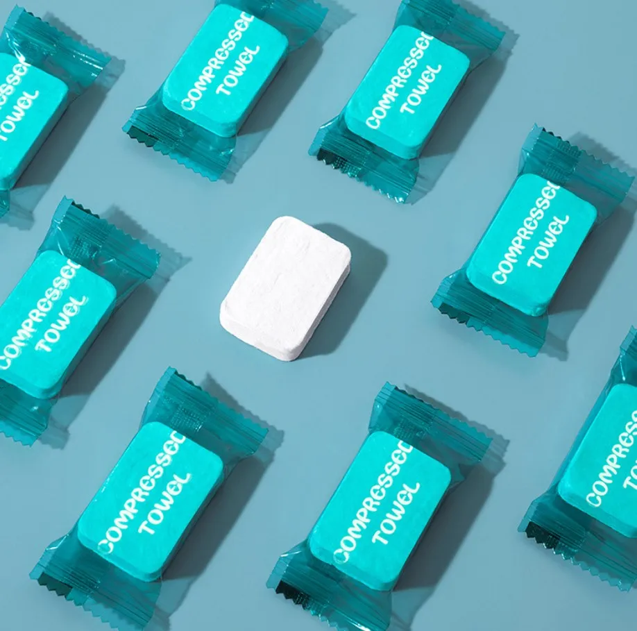 Одноразовое полотенце для путешествий компрессионное монет мочалка деловые