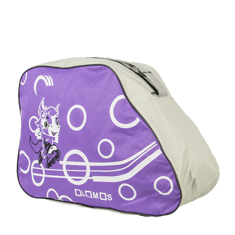 Purple Новинка года; детская обувь для катания на роликовых коньках; сумка для шлема; переносная сумка через плечо; Водонепроницаемая Сумка-оксфорды; 40x25x27 см - Цвет: Purple