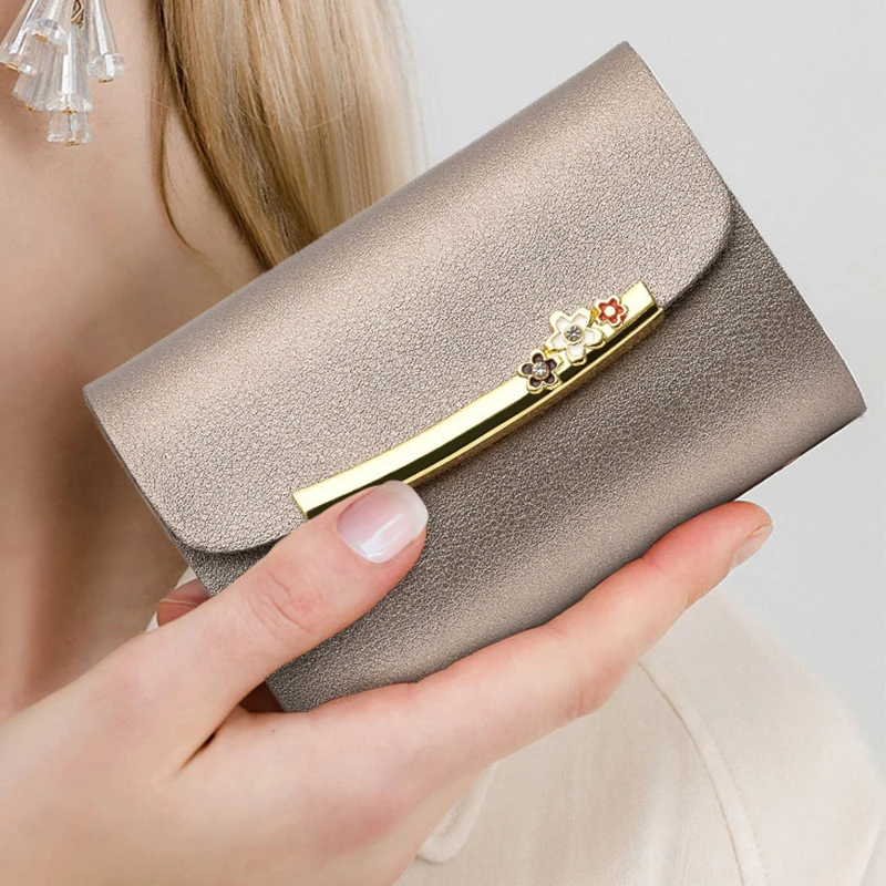 

2021 Luxury Women's Card Holder 30 Bits Business Card Holder Fashion Pu Leather Credit Bank Card ID Passport Card Wallets Purses