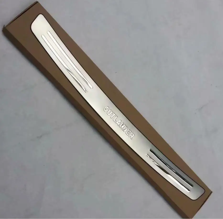 Высокое качество нержавеющая сталь Задний бампер протектор порога для Mitsubishi