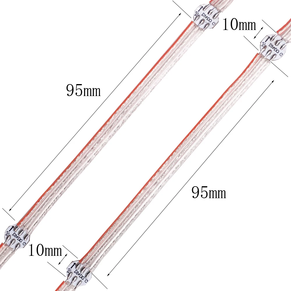DC5V WS2812B 5050SMD предварительно смонтированный RGB пиксельный модуль гирлянды