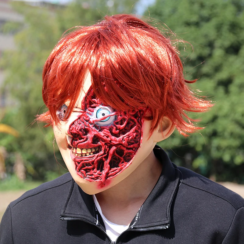 Страшный фильм детская игровая маска для косплея реальные лица латексные маски
