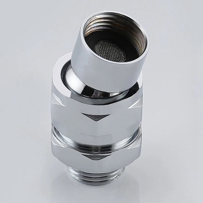

Shower Head Rotating Ball Adapter Adjustable Shower Arm Connector Brass Spherical Shower