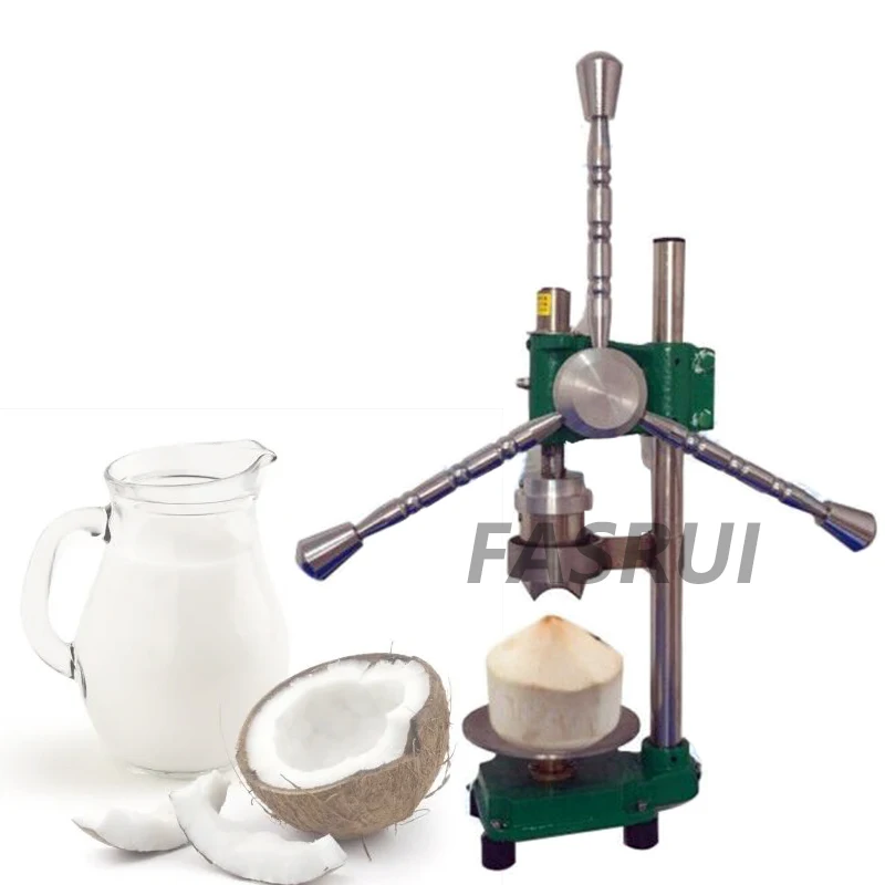 

New Type Commercial Hand Press Green Coconut Opening Holing Machine Small Manual Fresh Coconut Hole Punching Machine