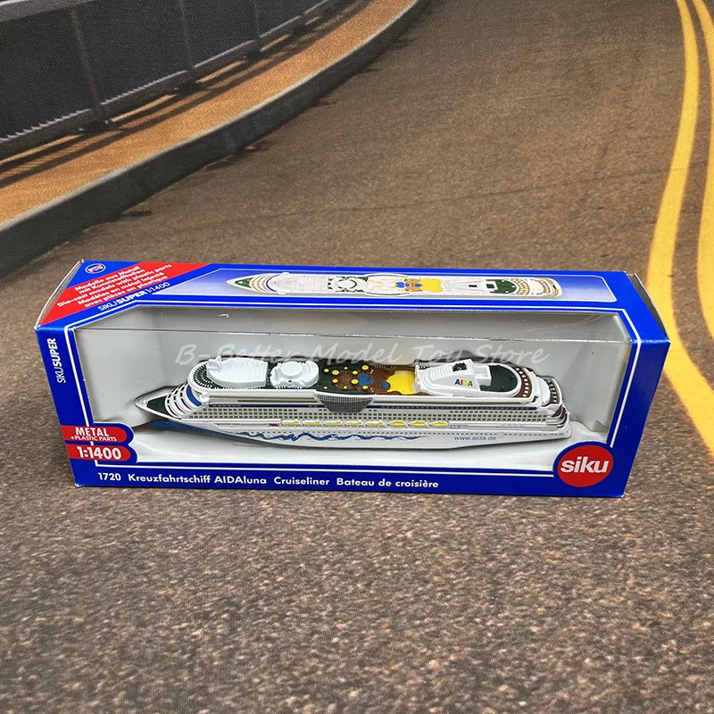 

1:1400 Diecast Ship Model Toy SIKU 1720 Aida Cruiser Cruiseliner Children Gifts