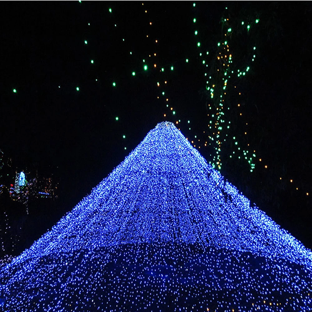 Мерцающая звезда 100 м внутренняя гирлянда штепсельная 8 режимов