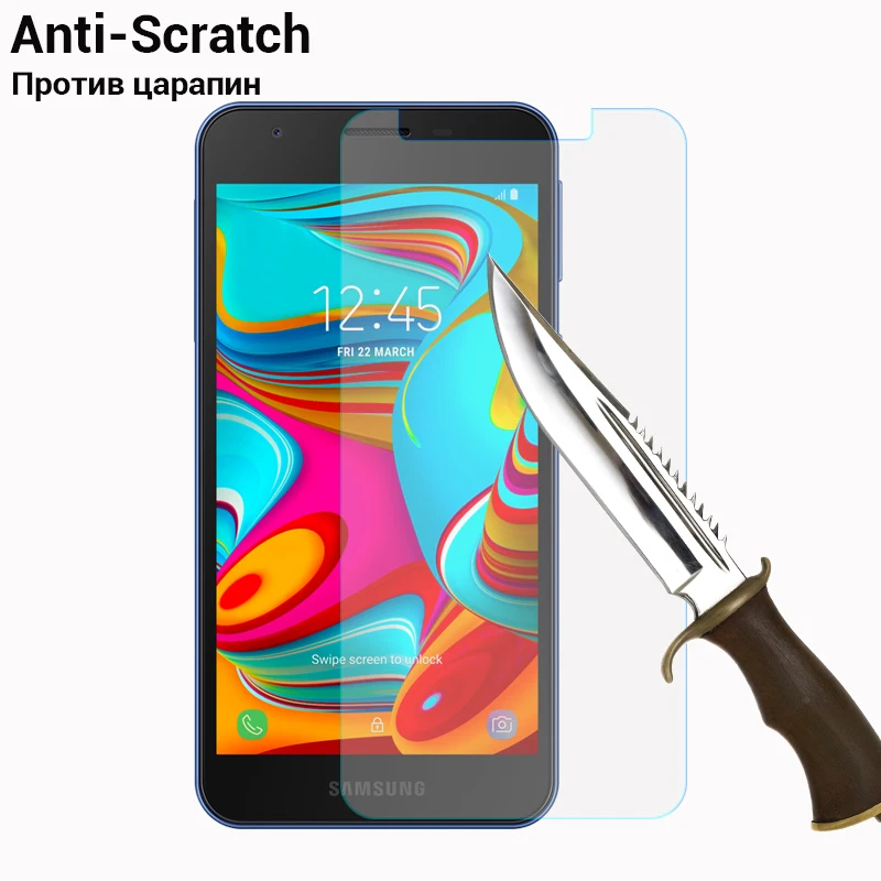 Закаленное стекло для samsung Galaxy A2 Core A260 A260f 5,0 дюймов J2 Pro Prime стекло полное покрытие Защитная пленка для экрана