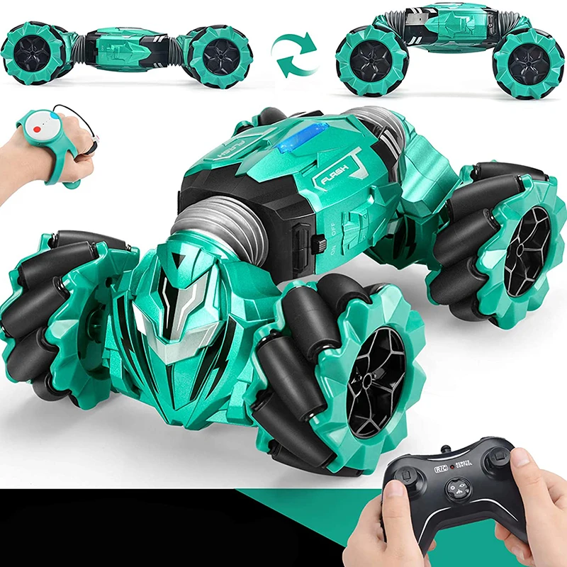

Радиоуправляемый автомобиль 4WD, радиоуправляемая трюковая машина, жест, индукция, скручивание, внедорожник, дрифт, радиоуправляемые игрушк...