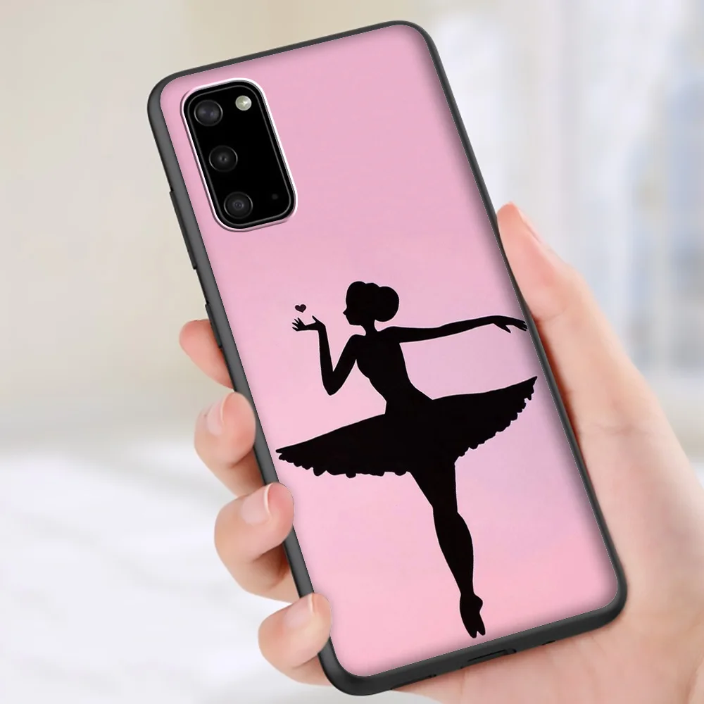 Балетные туфли Lavaza для танцев балерины Samsung A01 A11 A21 A41 A2 Core A20e A70s J4 J7 Duo J6 J8 Plus Prime |