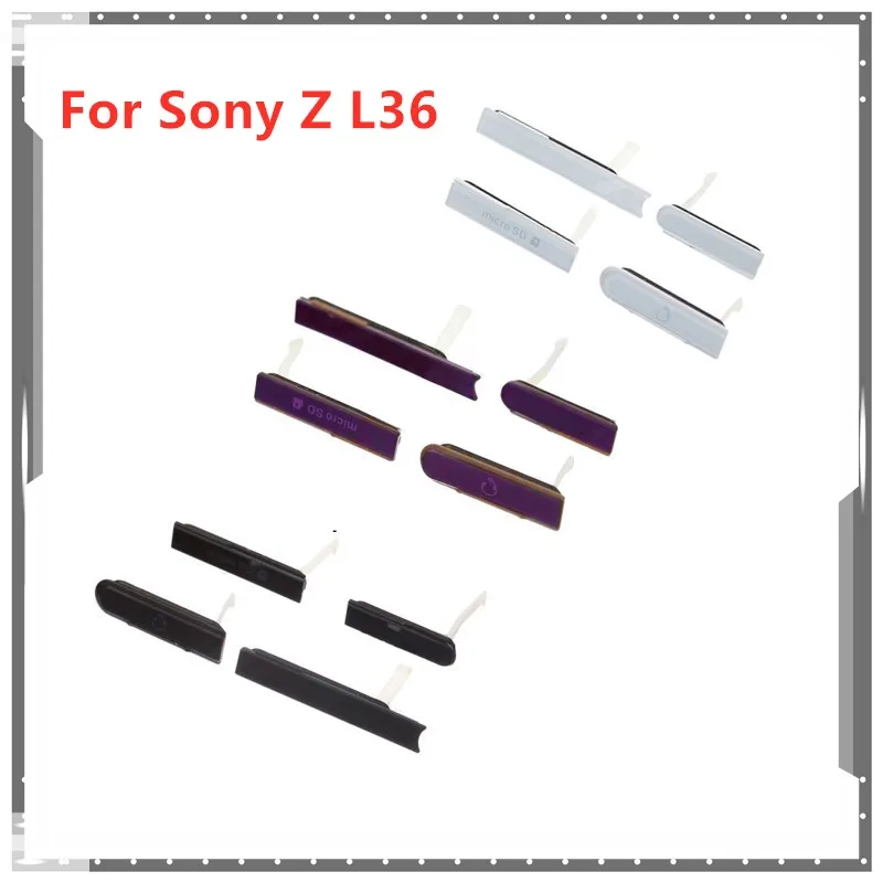 Чехол для Sony Xperia Z L36h L36 C6602 C6603 водонепроницаемая Пылезащитная заглушка Micro SD карты