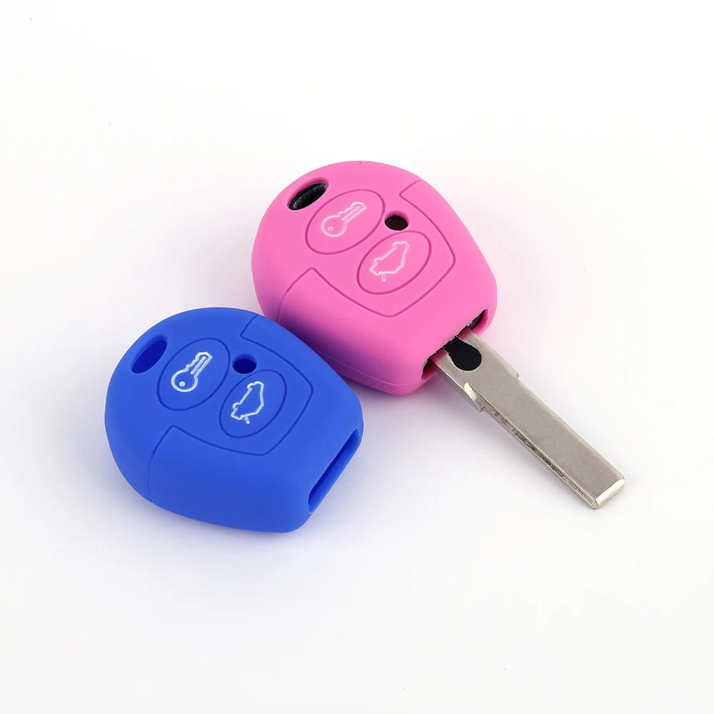 

RYHX China Manufacturer High Quality Car Decorative Accessories Silicone Car Key Cover for Remote Car Key Case 2 Buttons Key