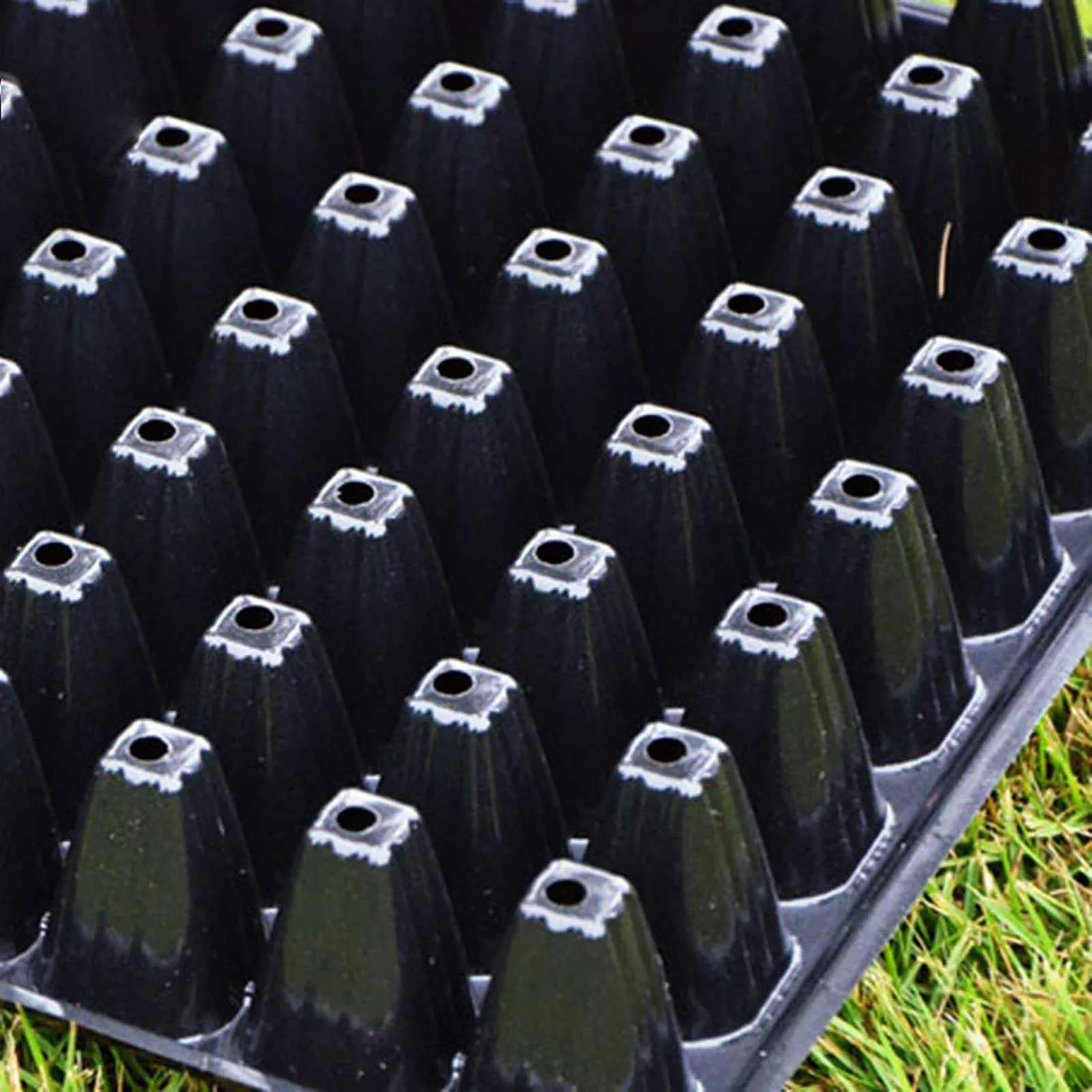 

10pcs Of Seedling Tray 32 Hole Seedling Cell Start Tray Planting Container Plastic Nursery Tray Bonsai Flower Pot For Gardening