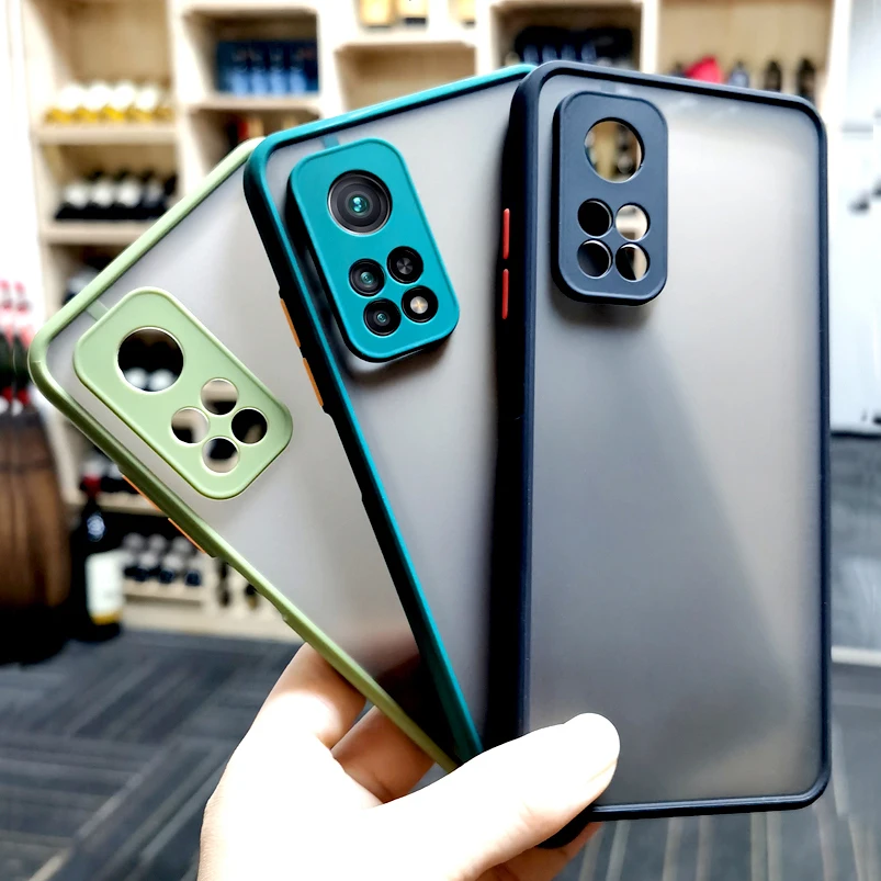 

For Xiaomi Poco X3 NFC M3 F3 Pro Mi 10T 9T 10 T Pro Case For Redmi Note 10 9 8 7 Pro Max 9S 10S Lens Protector Phone Cases Cover