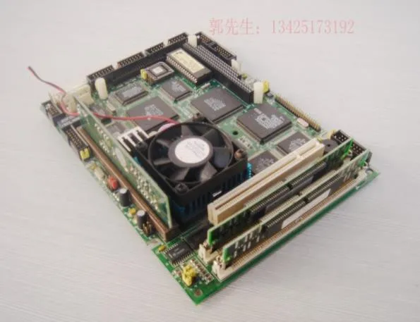 

100% high quality test Embedded industrial control board PCM-5860 Rev.A2 with CPU memory 586 physical map