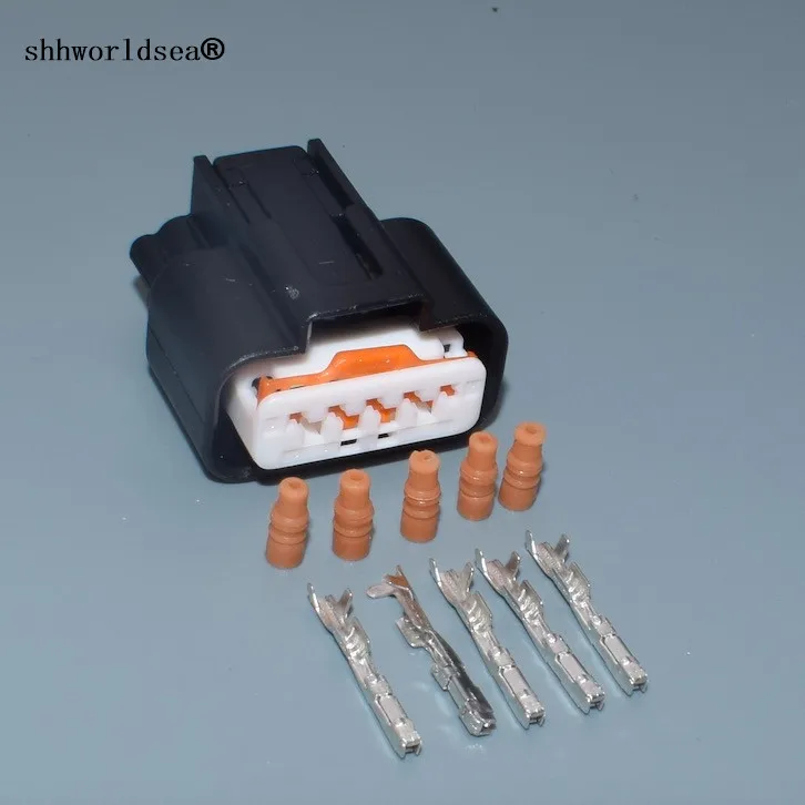 Shhworldsea 5 pin PK605 05027 водонепроницаемый женский Электрический автомобильный разъем