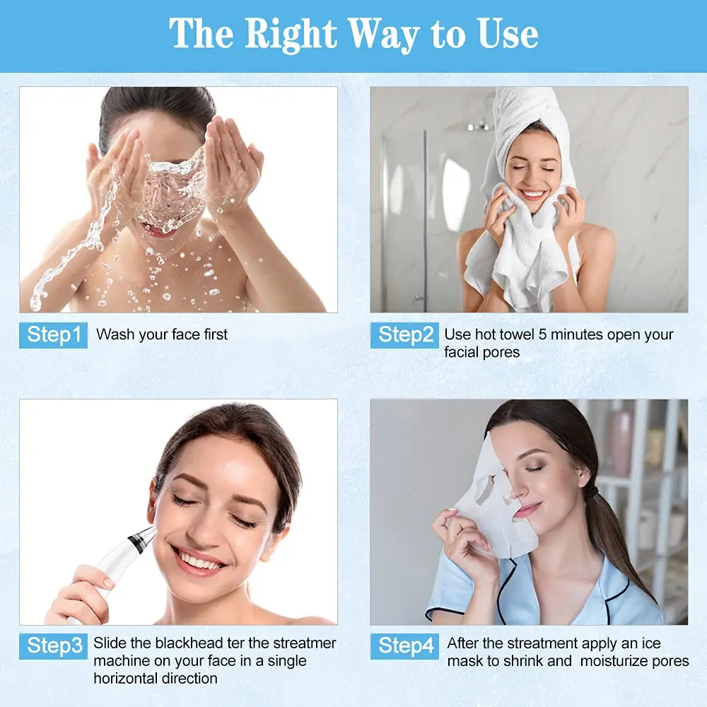 Вакуумное устройство для удаления черных точек на лице инструмент очистки пор и