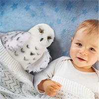 childrens gift lovely snowy white owl plush toys stuffed animal potter owl new hot sale 202530cm