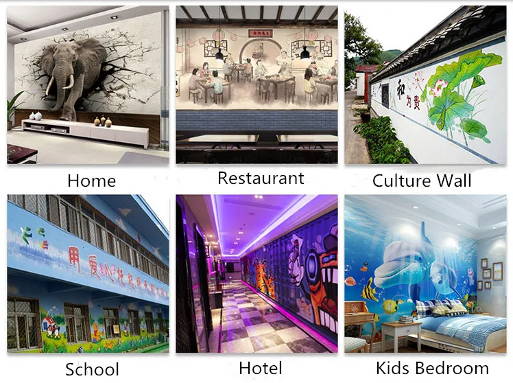 Уличный вертикальный настенный принтер с 3D эффектом китайская фабрика цена