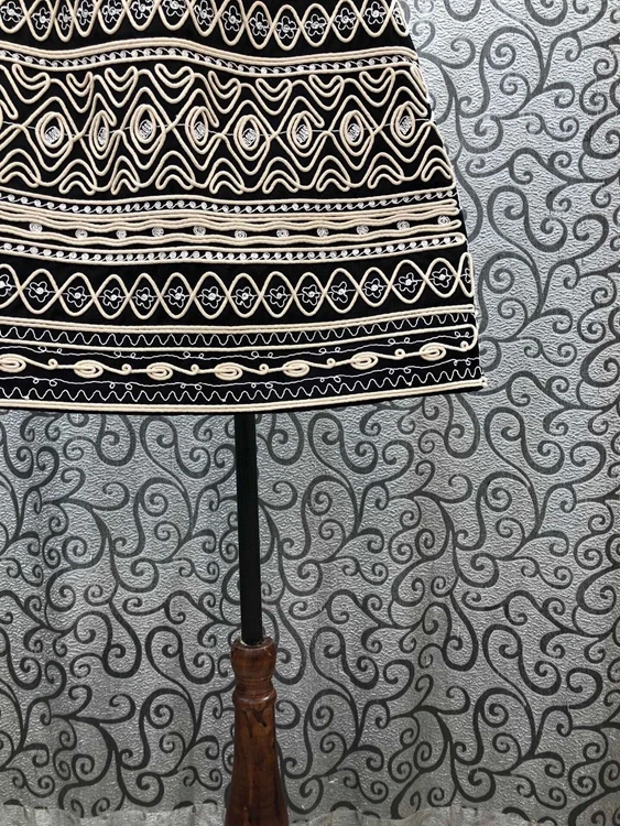 High Quality Women's Skirts 2021 Summer Ladies Allover Appliques Embroidery A-Line Casual Short Skirts Vintage Party Club Wear