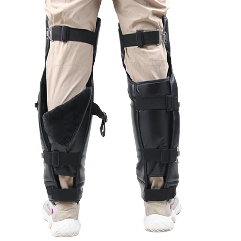 Наколенники для мотоциклистов зимние теплые водонепроницаемые длинные коленные