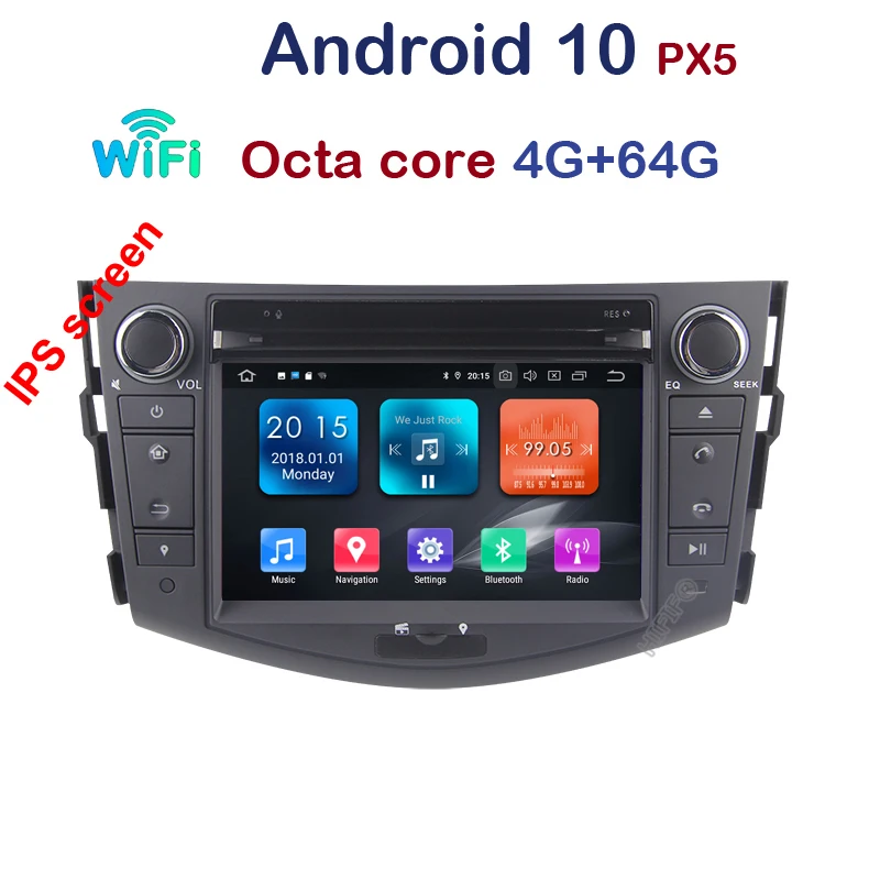 Автомобильный dvd-мультимедийный плеер IPS Android 10 0 TDA7851 DSP 7 дюймов 2 Din радио