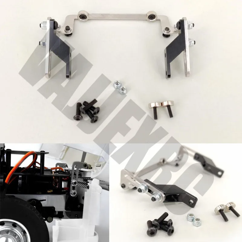 

Remote Control Truck Tractor Cab Loose-leaf Bracket for 1/14 Scale Tamiya RC Truck Tractor Volvo FH16 Globetrotter 750
