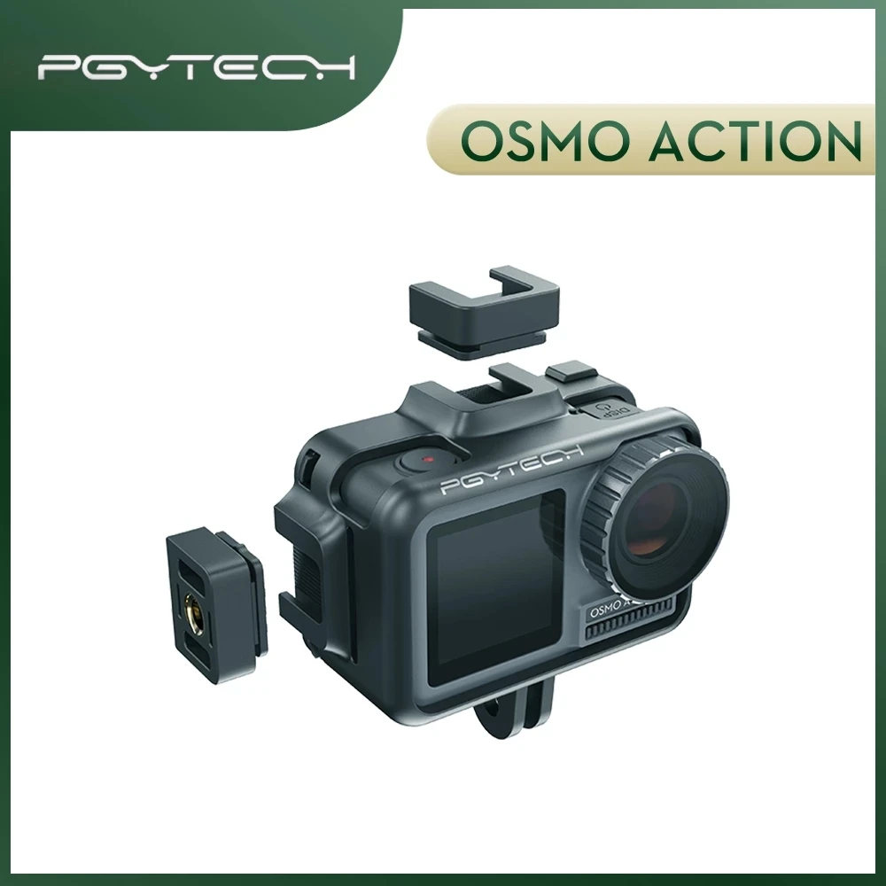 Защитный чехол PGYTECH для экшн камеры Gopro Osmo корпус с резьбой 1/4 внешний аксессуар