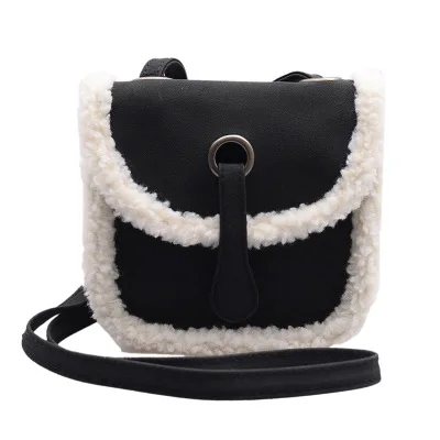2019 новые женские матовые Наплечная Сумка из искусственного меха Сумки