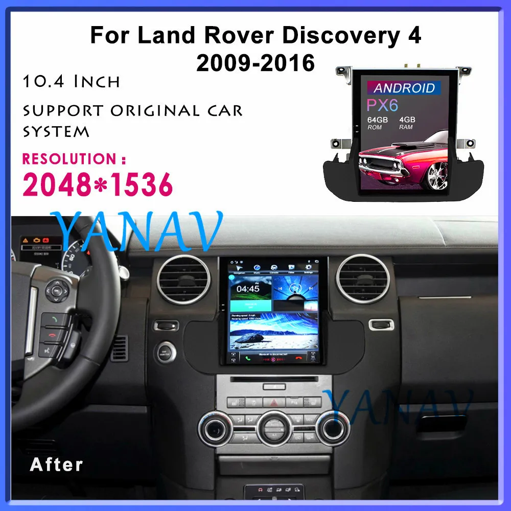 

Автомобильный GPS-навигатор Tesla на Android для Land Rover Discovery 4 LR4 2009-2016, головное устройство, мультимедийный плеер, радио, стерео, аудио, Carplay