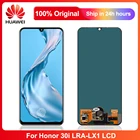 Оригинальный ЖК-дисплей для Huawei Honor 30i, зеркальный ЖК-дисплей + цифровой преобразователь сенсорного экрана в сборе для экранов Honor 30i