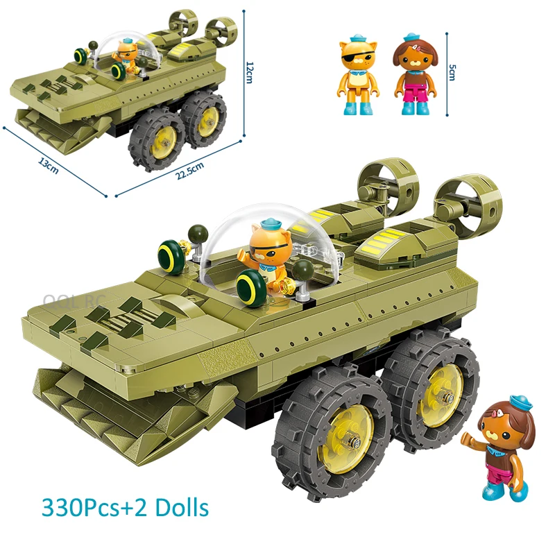

Creative Ideas City The Octopus Octopod Octonauts doctor Cartoon Building Blocks Model Sets Kids kits