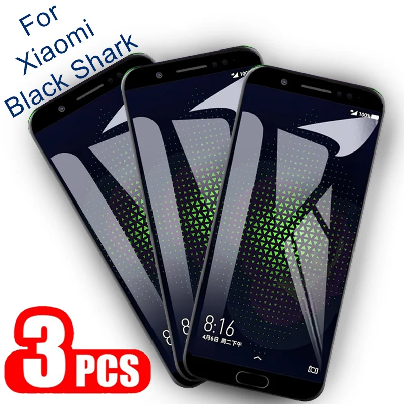 

Tempered Glass For Xiaomi Black Shark Hello Screen Protector Safety Protective Front Film For Xiao Mi Blackshark 9h Glass 3 Pcs