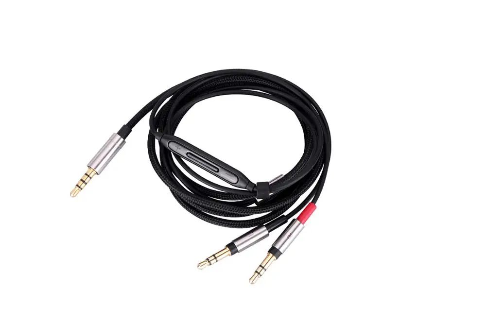 With mic 3,5 мм OCC обновленный аудио кабель для SONY MDR-Z7 Z7M2 MDR-Z1R McIntosh Labs MHP1000 onico A800 наушники - Цвет: With mic
