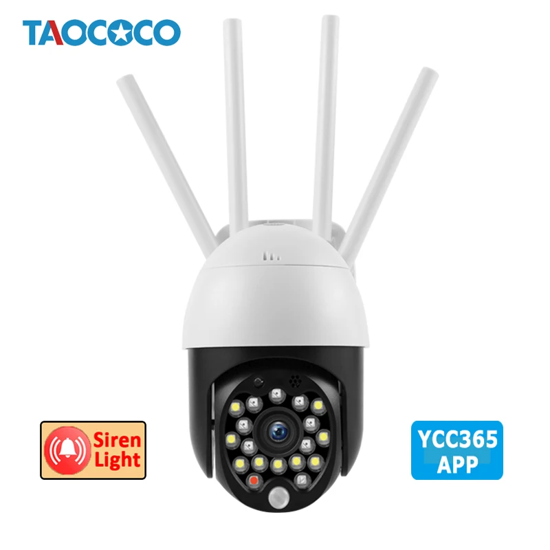 1080P 4X купольная камера с цифровым зумом наружная PTZ Wi Fi облачная безопасности