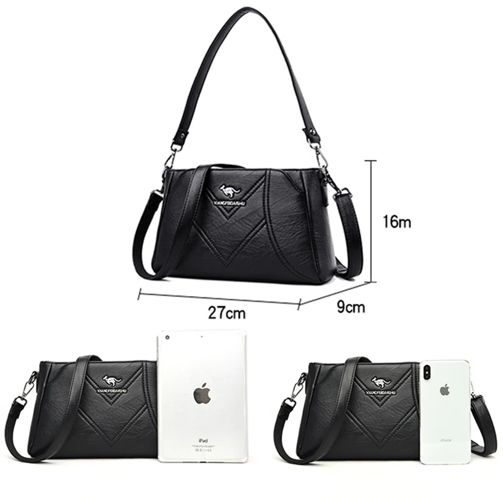 Новые зимние женские ручные сумки Bolsa Feminina, женские кожаные сумки-мессенджеры через плечо для женщин, дизайнерские женские сумки