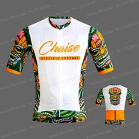 chaise cycling shirts summer short sleeve bike clothes maillot men mountain road cycle jersey sports quick dry bicycle wear tops