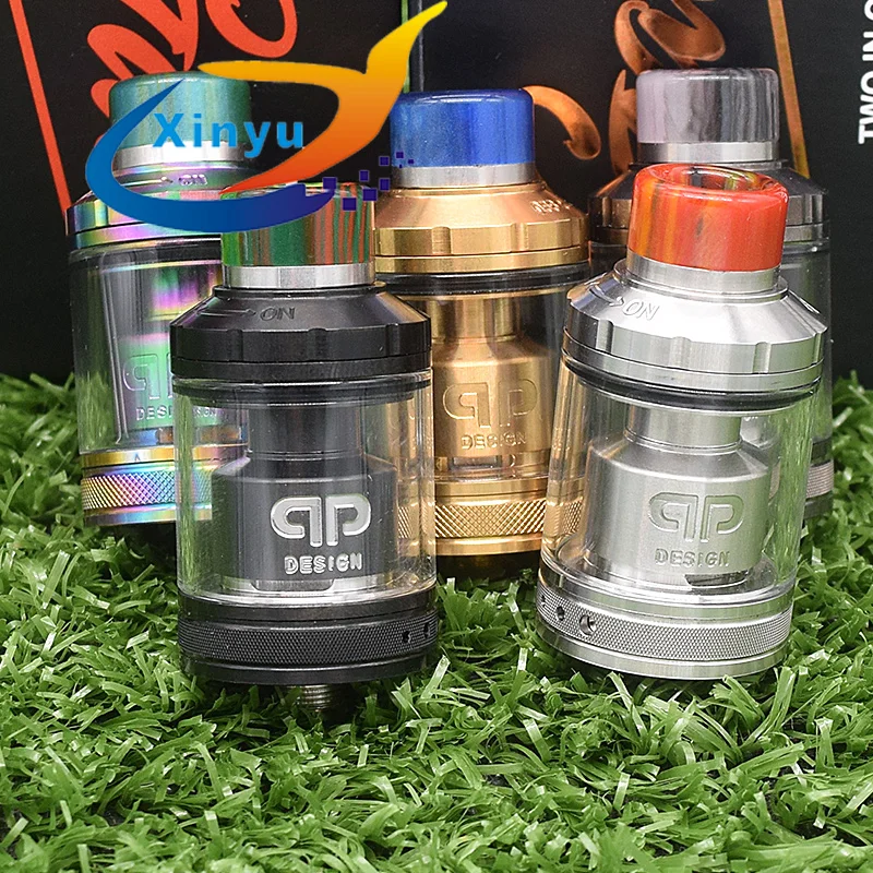 Qp fatality Juggerknot дизайн Gata mtl RTA MTL DL 24 мм 2 мл Топ заполнение одной катушки двойное