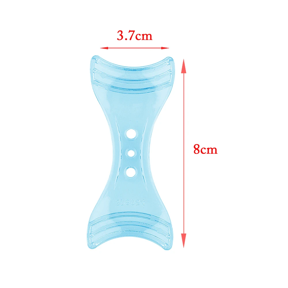 1 шт. синий/розовый пластик прозрачная подводка для глаз модели лайнеров