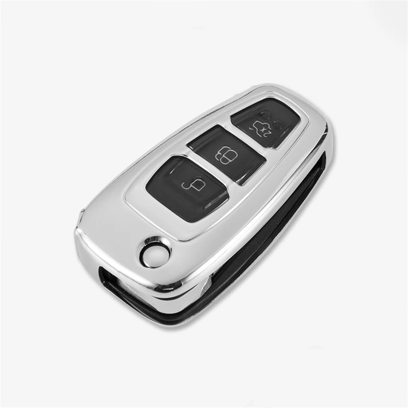 Полный Чехол мягкий TPU чехол для ключей автомобиля для Ford Ranger C-Max S-Max Focus Galaxy Mondeo Transit Tourneo Заказные Аксессуары для автомобилей