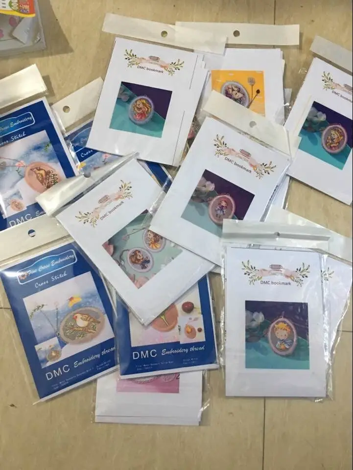 Cc розовые цветы для творчества Стич вышивка крестиком серебристо-золотистая