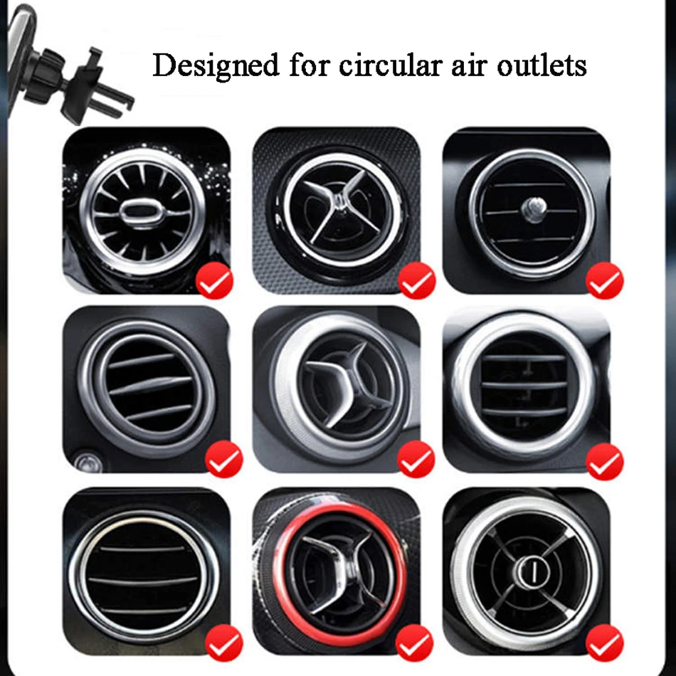 wireless car charger stand holder base dashboard mount car mobile phone holder bracket air outlet clip gps cradle accessories free global shipping