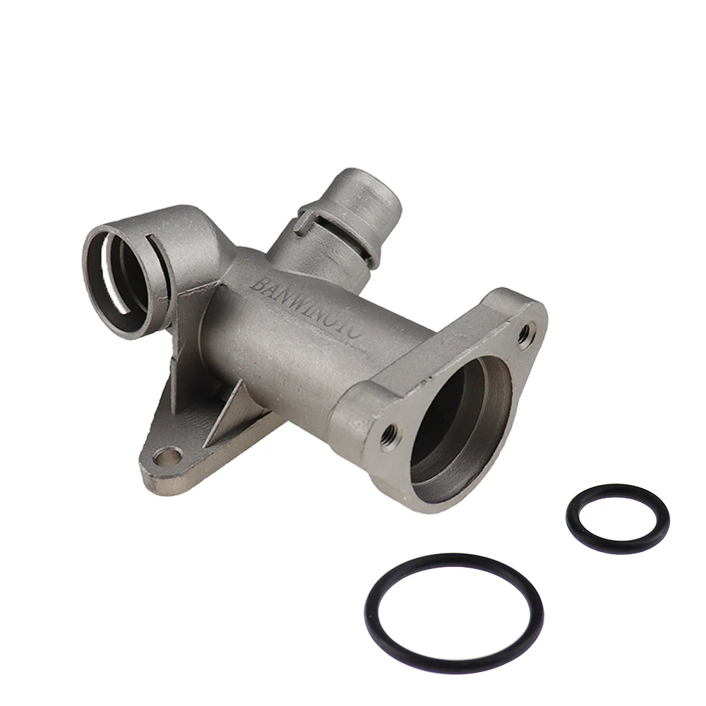 BANWINOTO алюминиевый корпус термостата охлаждающий шланг выходной фланцевый