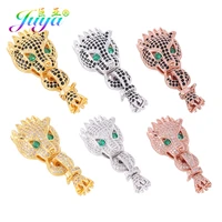 juya diy beading jewelry components leopard tiger hooks dragon clasps for women beadwork crystal tassels pearls jewelry making