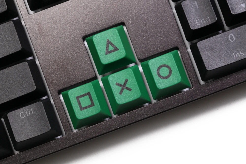 Новинка Черри профиль краситель Sub pbt keycap ps4 Кнопка стрелка клавиша wasd Tech r4 r3 r2 1x