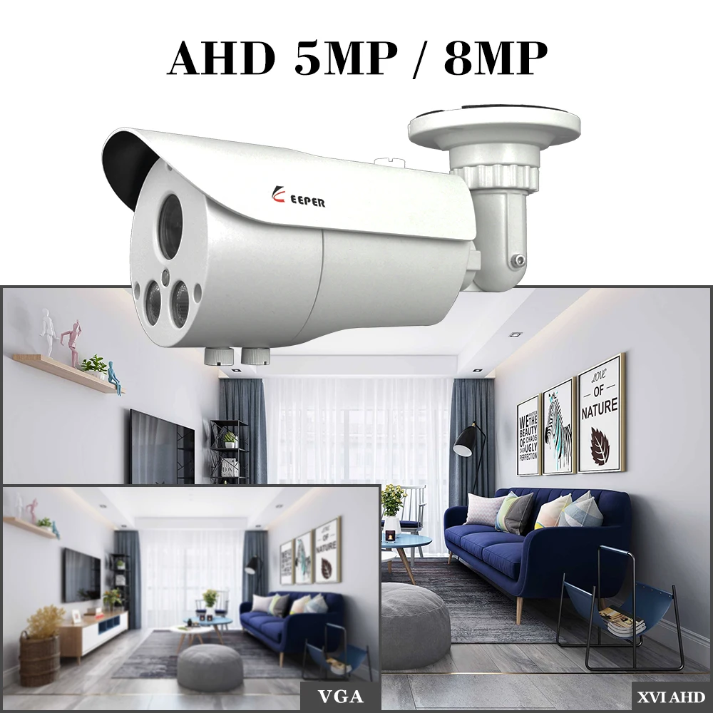 Хранитель 5MP аналоговая CCTV камера Видео SONY IMX323 инфракрасная камера безопасности для улицы IP66 цилиндрический вращающийся объектив 2,8 мм-12 мм зум-камера
