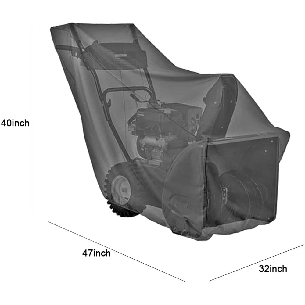 Ветрозащитные уф-крышки черный прочный чехол для воздуходувки снега протектор